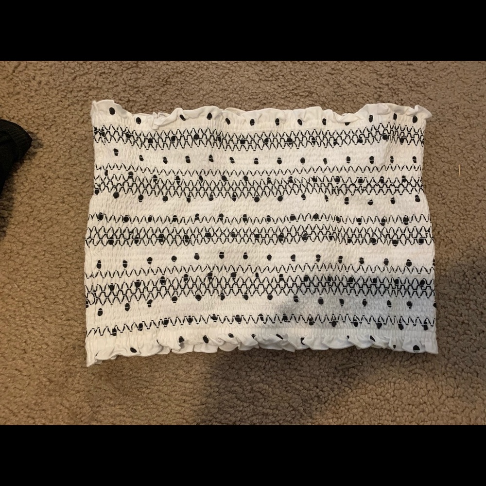 Hollister strapless tube top